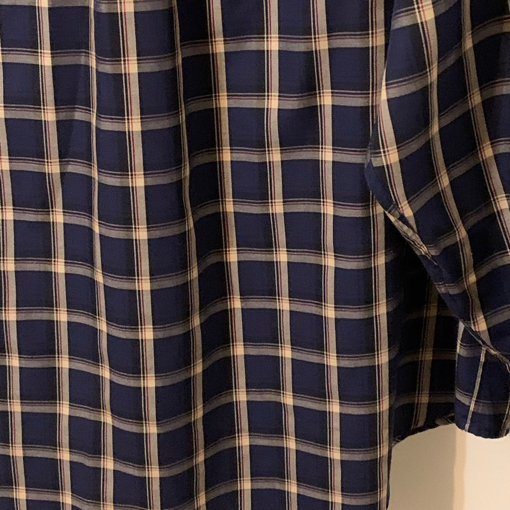 Roundtree and Yorke Button Down Men’s Shirt, Size: 2XLT - Picture 13 of 14